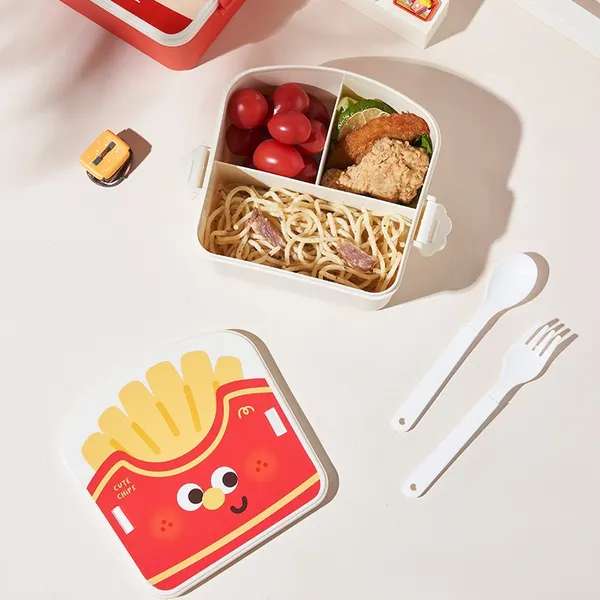 Изображение товара Ланч-бокс ILikeGift French fries / 6824-02 (white)