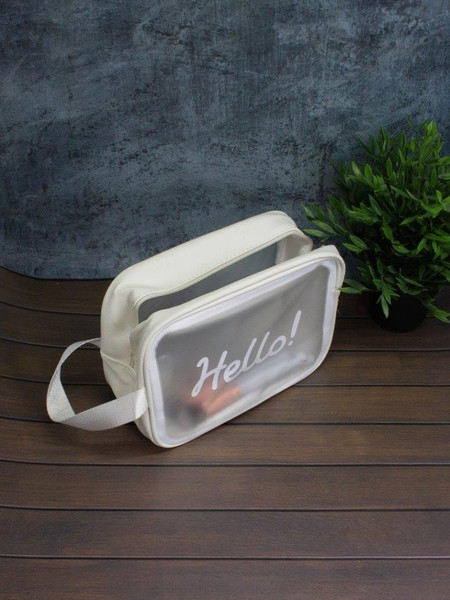 Изображение товара Косметичка ILikeGift Hello / ZT385-0013-34-04 (white)