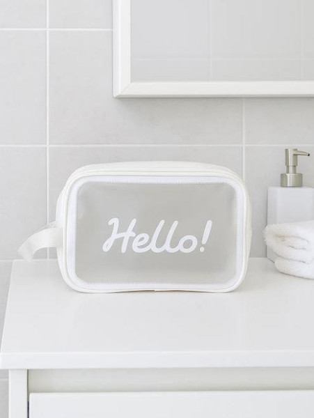 Изображение товара Косметичка ILikeGift Hello / ZT385-0013-34-04 (white)