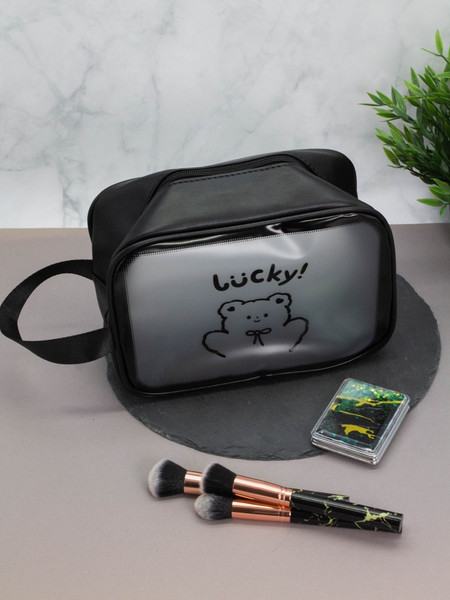 Изображение товара Косметичка ILikeGift Lucky bear / ZT385-0017-34-01 (black)
