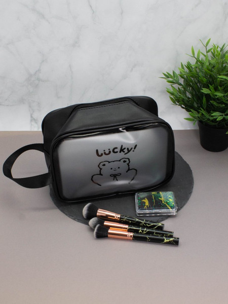 Изображение товара Косметичка ILikeGift Lucky bear / ZT385-0017-34-01 (black)