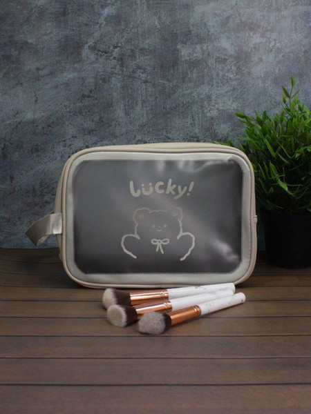 Изображение товара Косметичка ILikeGift Lucky bear / ZT385-0017-34-02 (gray)