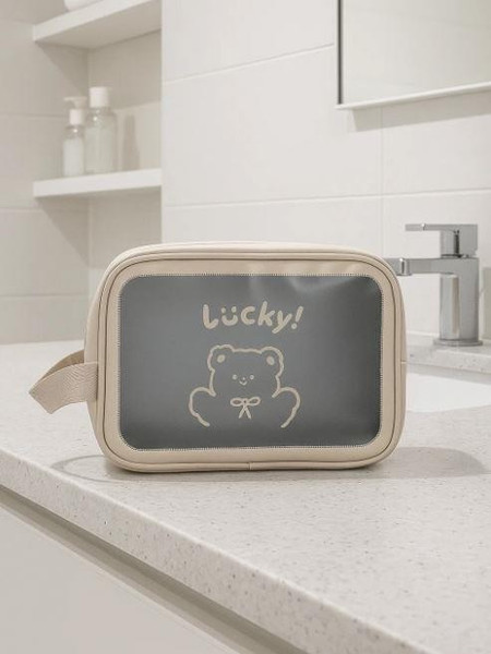 Изображение товара Косметичка ILikeGift Lucky bear / ZT385-0017-34-02 (gray)