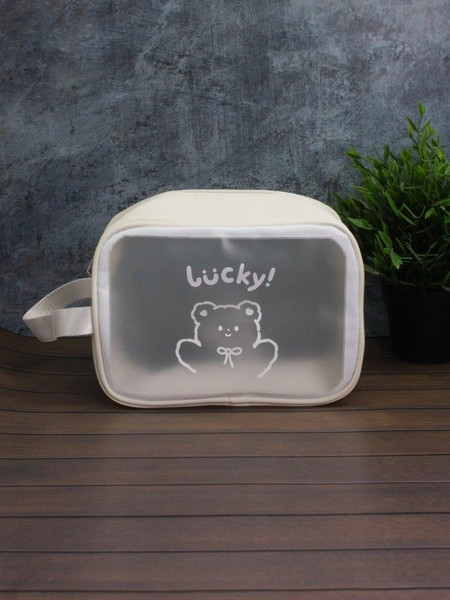 Изображение товара Косметичка ILikeGift Lucky bear / ZT385-0017-34-04 (white)