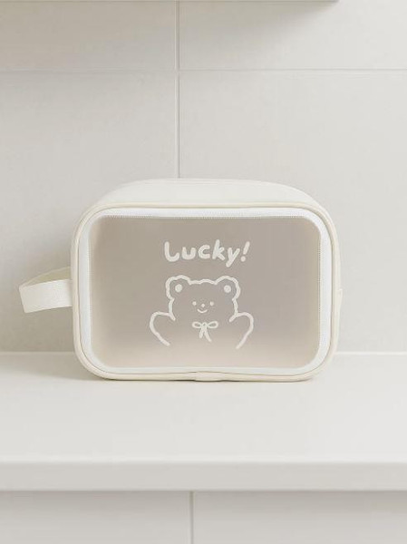 Изображение товара Косметичка ILikeGift Lucky bear / ZT385-0017-34-04 (white)