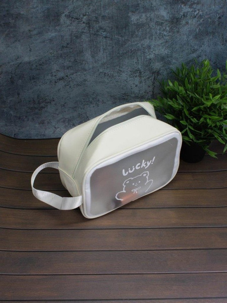 Изображение товара Косметичка ILikeGift Lucky bear / ZT385-0017-34-04 (white)