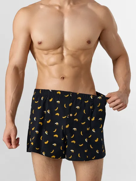 Изображение товара Трусы мужские Mark Formelle 411231 (р.102-112, бананы на черном)
