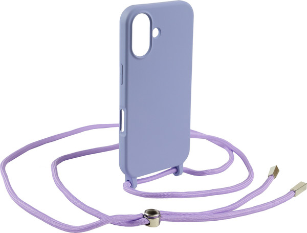 Изображение товара Чехол-накладка Bingo Lanyard для Apple iPhone 17 (фиолетовый)