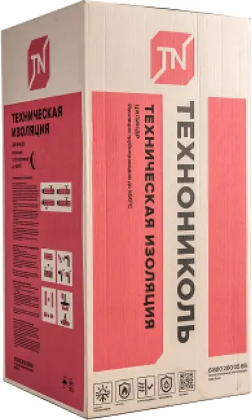 Изображение товара Утеплитель трубный Технониколь 80 ФА 1200.169.030 (2 сегмента)