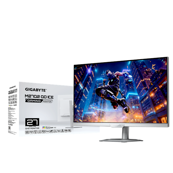 Изображение товара Монитор Gigabyte M27Q2 QD / 20VM0-M27Q2ICWT-1EKR (Ice)