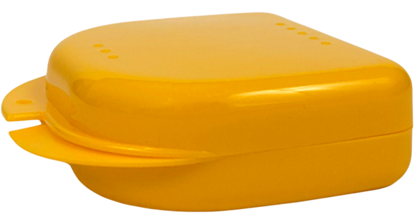 Изображение товара Контейнер для хранения Plastic Box 82x85x29 (желтый)