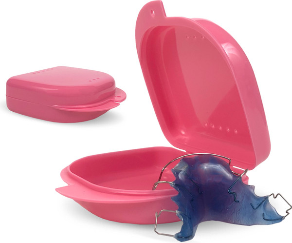 Изображение товара Контейнер для хранения Plastic Box 82x85x29 (розовый)