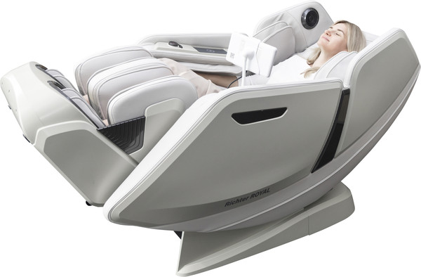 Изображение товара Массажное кресло Richter Royal 128X с двойным массажным механизмом (бежевый)