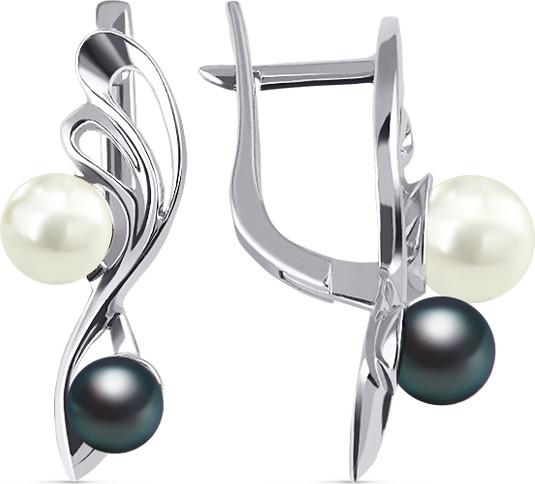 Изображение товара Серьги из белого золота Кристалл C894500226773