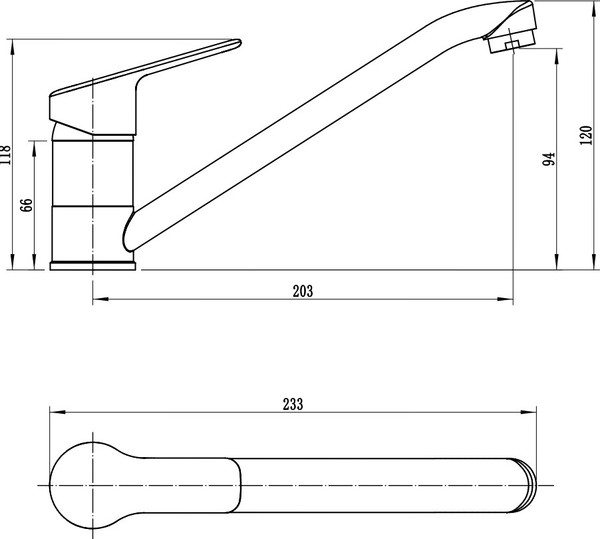 Изображение товара Смеситель Wellerein Forma 21FM05