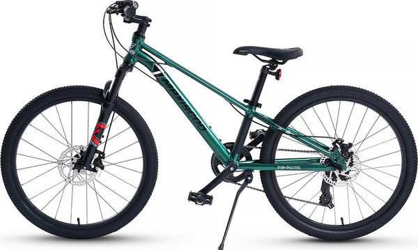 Изображение товара Велосипед Maxiscoo 7BIKE 24 M300 2024 / msc-m7-2401 (изумруд, разборный в коробке)