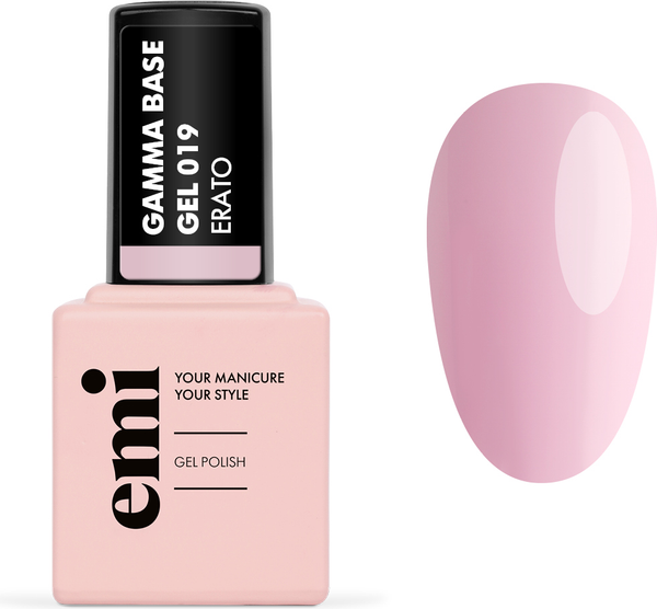 Изображение товара База для гель-лака E.Mi E.MiLac Gamma Base Gel №019 Erato (15мл)
