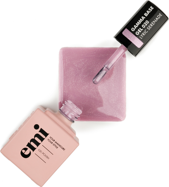 Изображение товара База для гель-лака E.Mi E.MiLac Gamma Base Gel №020 Lyric serenade (15мл)