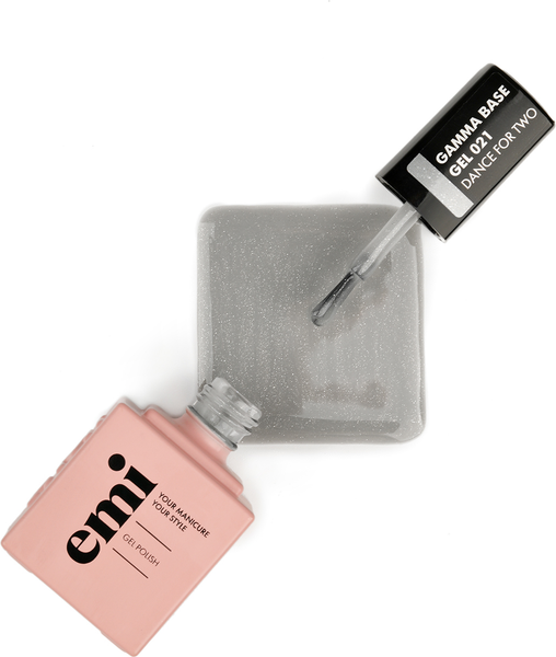 Изображение товара База для гель-лака E.Mi E.MiLac Gamma Base Gel №021 Dance for two (15мл)