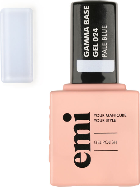 Изображение товара База для гель-лака E.Mi E.MiLac Gamma Base Gel №024 Pale blue (15мл)
