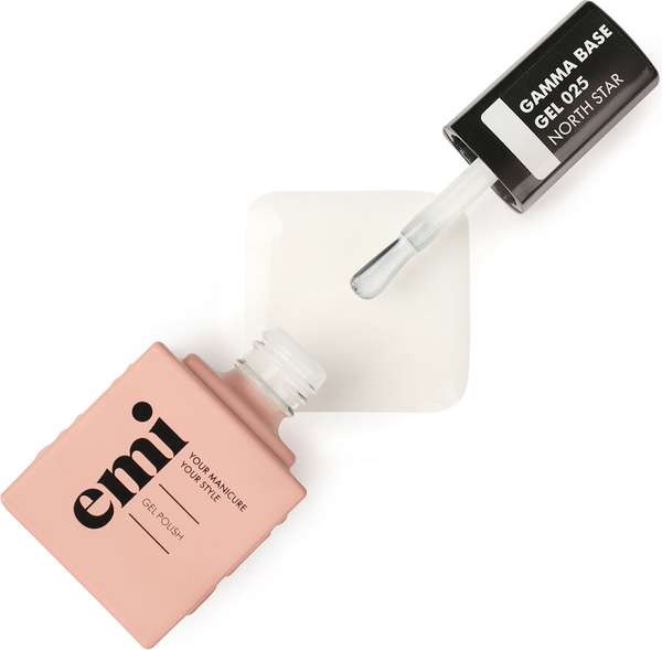 Изображение товара База для гель-лака E.Mi E.MiLac Gamma Base Gel №025 North star (15мл)