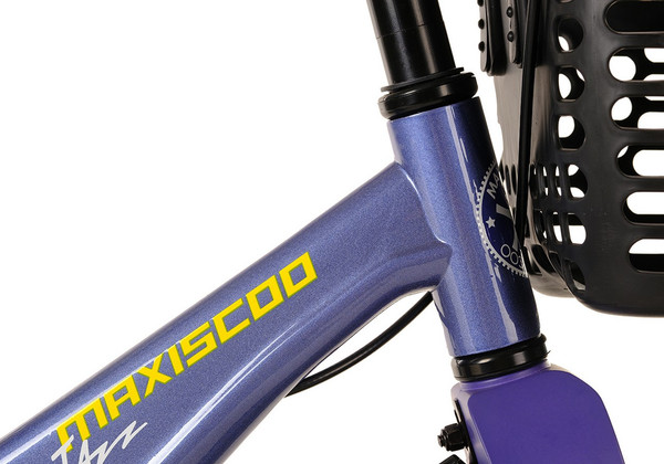 Изображение товара Детский велосипед Maxiscoo Jazz Pro 14 2024 / msc-j1431p (синий карбон, разобранный, в коробке)