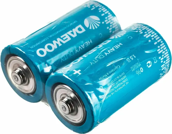 Изображение товара Комплект батареек Daewoo Heavy Duty R14 SP2 / 5029392