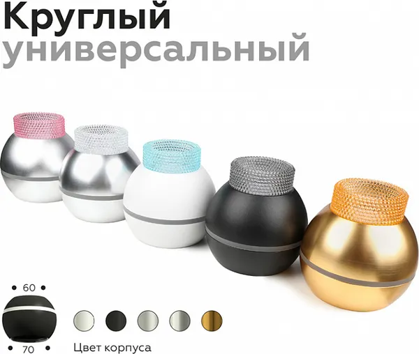 Изображение товара Кольцо декоративное для светильника Ambrella N6150 CL (прозрачный)