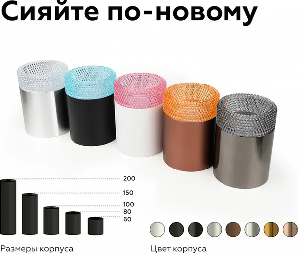 Изображение товара Кольцо декоративное для светильника Ambrella N6153 BL (голубой)