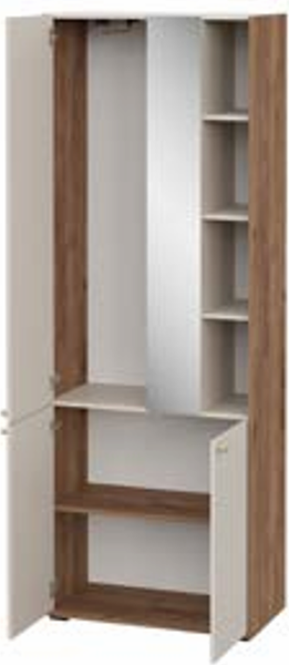 Изображение товара Шкаф Тащи в дом Орма 80х220 (крафт табачный/кашемир)