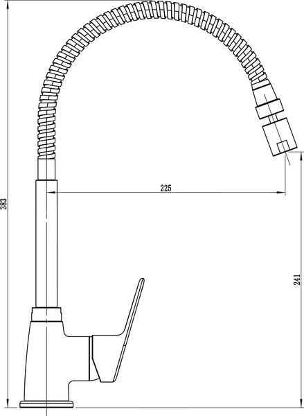 Изображение товара Смеситель Wellerein Forma 21FM519S