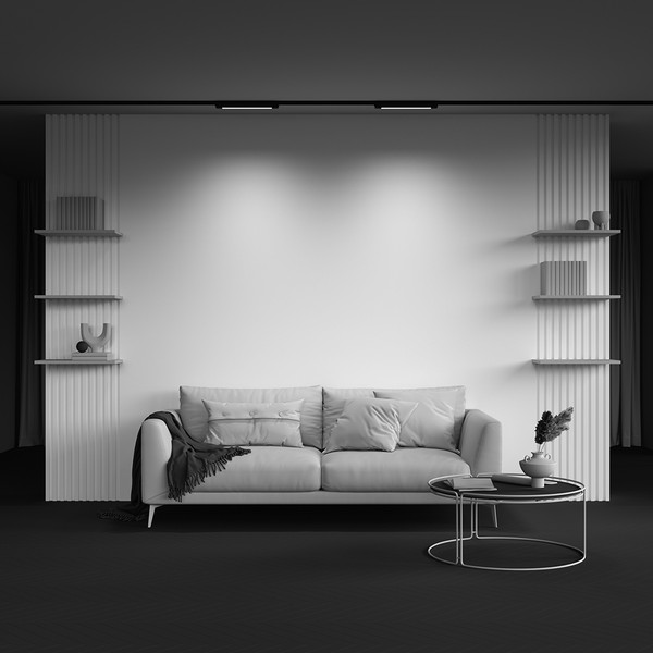 Изображение товара Трековый светильник Maytoni Basis Unity TR000-1-12W4K-B_1