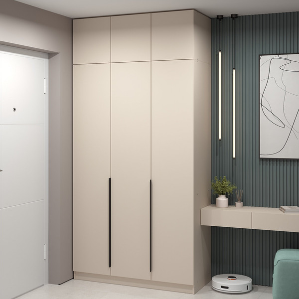 Изображение товара Шкаф Soma Lord Black 3-х створчатый 120х240 (кашемир)