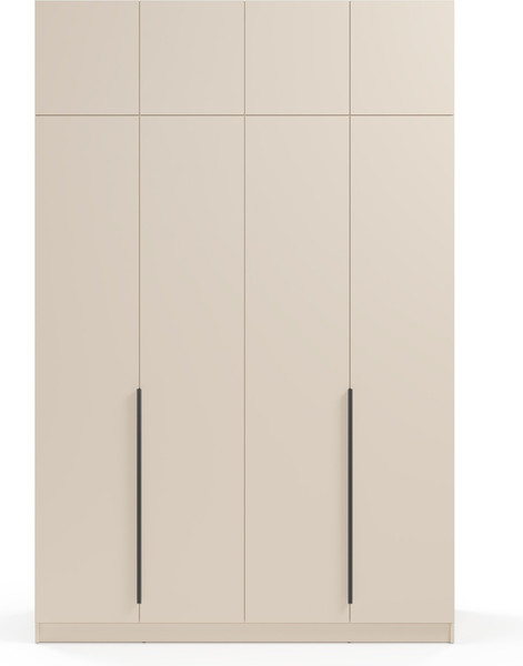 Изображение товара Шкаф Soma Lord Black 4-х створчатый 160х240 (кашемир)