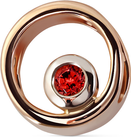 Изображение товара Шарм из желтого золота Кристалл CD87500226773