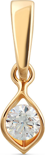 Изображение товара Подвеска из желтого золота Кристалл C399600226773