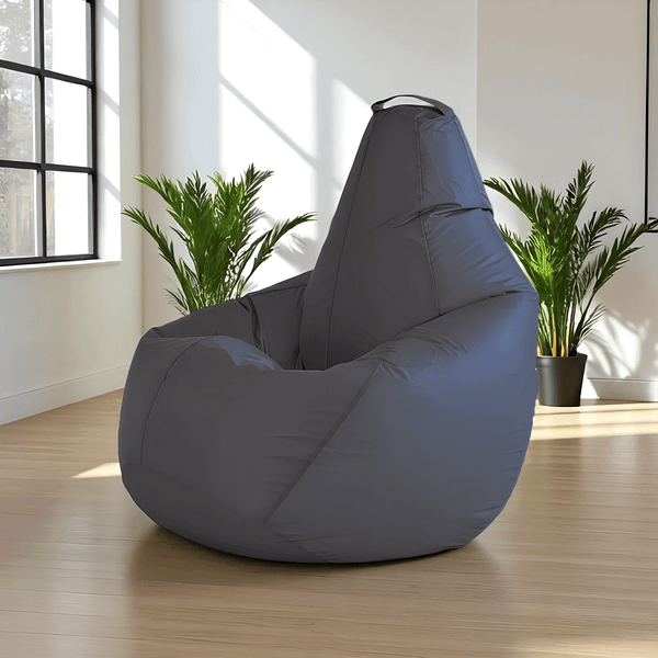 Изображение товара Бескаркасное кресло Mio Tesoro Груша XXL 130x86см / GF-130x86-GR (графит)