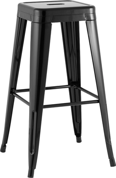 Изображение товара Табурет барный Stool Group Tolix / KD YD-H765 KD LG-01 (черный глянцевый)