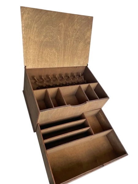 Изображение товара Органайзер для хранения ОМурМебель Для швейных принадлежностей 34x24x17см