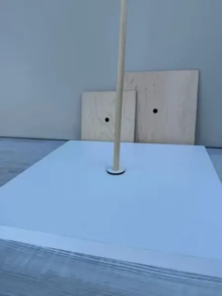 Изображение товара Подставка для торта ОМурМебель трехярусное ЛМДФ квадратное (2см)