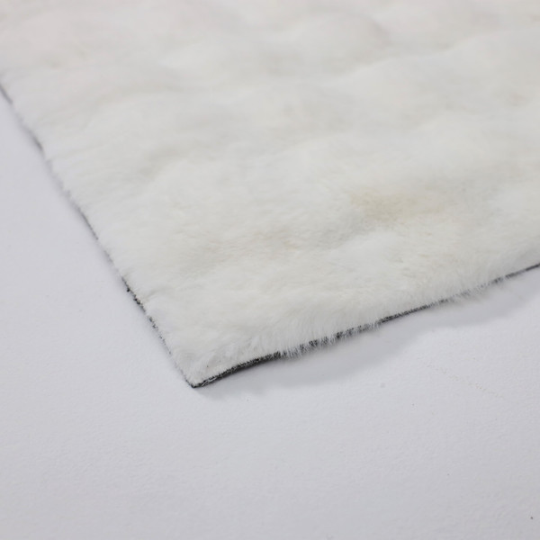 Изображение товара Коврик AksHome Buble Faux Fur (120x170, белый)