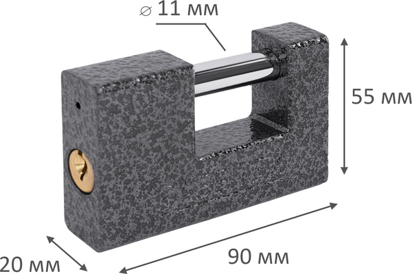 Изображение товара Замок навесной Rabbitex Гаражный / 671303