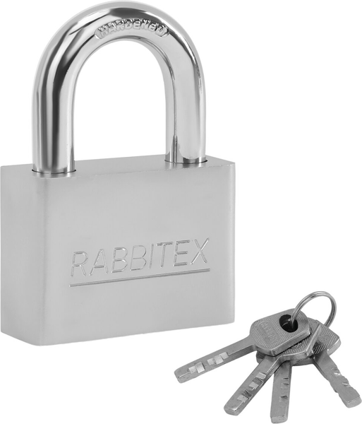 Изображение товара Замок навесной Rabbitex Никель / 671310