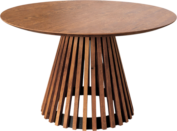 Изображение товара Обеденный стол ОКА Пик d110x75 (дуб мореный/дуб мореный)