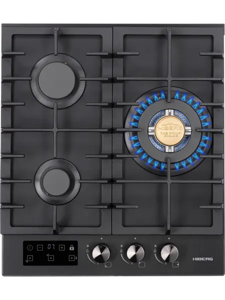 Изображение товара Газовая варочная панель Hiberg VM 4235 B
