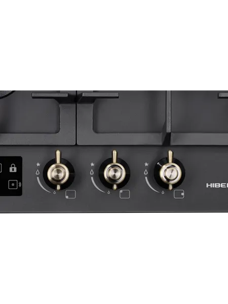 Изображение товара Газовая варочная панель Hiberg VM 4235 B