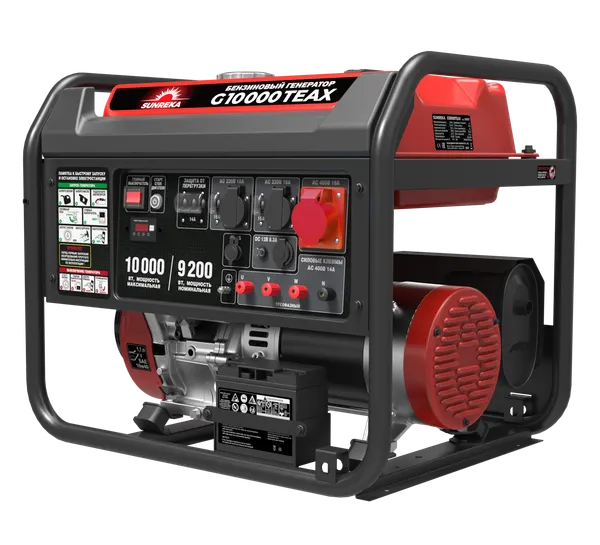 Изображение товара Бензиновый генератор SUNREKA G10000TEAX