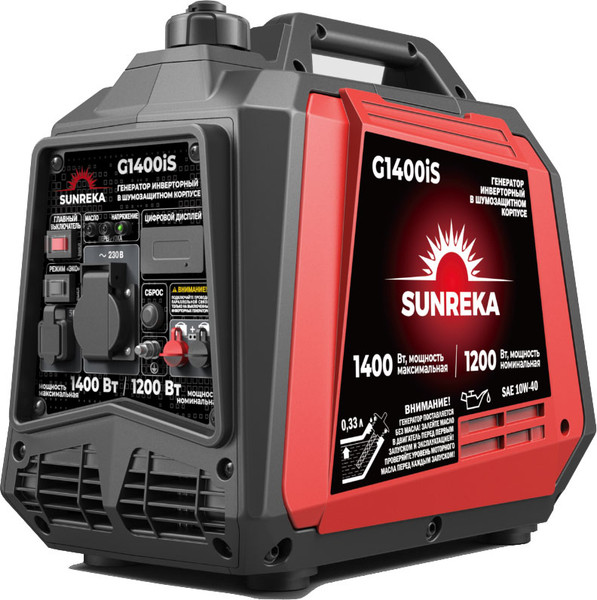 Изображение товара Инверторный генератор SUNREKA G1400iS