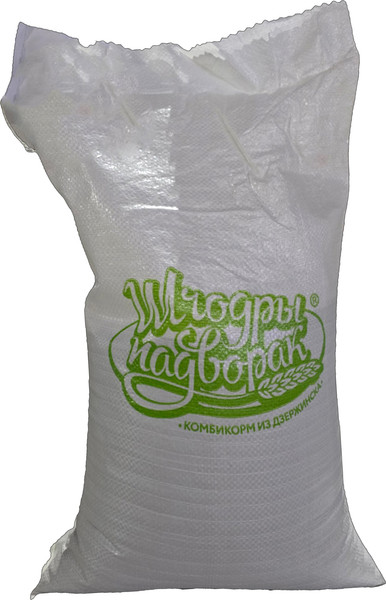 Изображение товара Комбикорм полнорационный Шчодры Падворак Для цыплят-бройлеров 25 дней до убоя / ПК-6 (10кг)