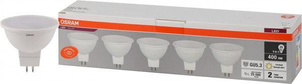 Изображение товара Лампа Osram LED Value 4058075585195 (уп. 5шт)